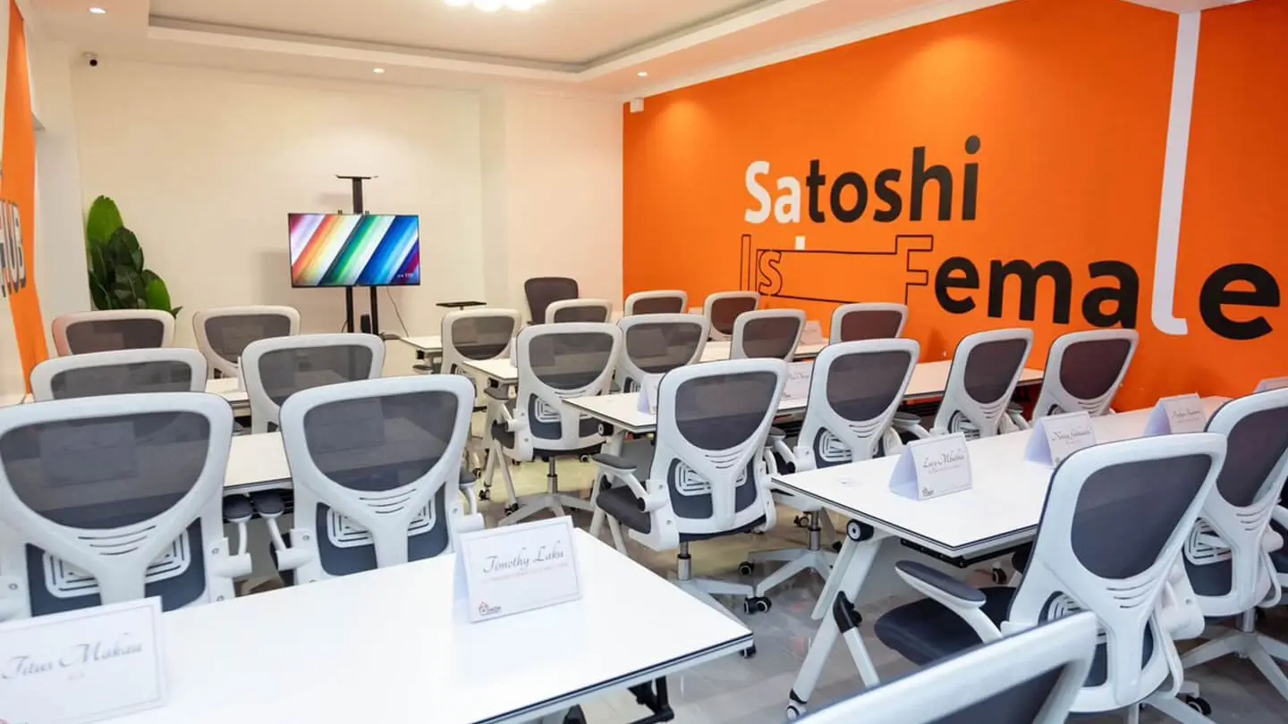satoshi is female